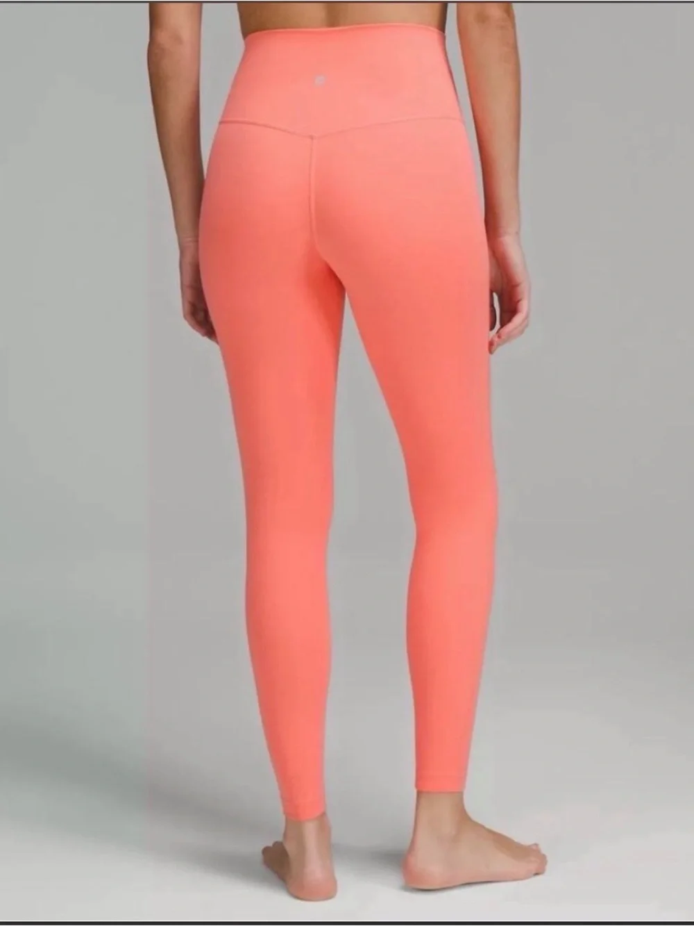 lululemon athletica High-Waist Coral-Orange Leggings